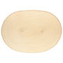 Continenta Individual Beige Ovalado Trenzado Sintético 45x31 cm (24 Unidades) Lavable Apto Lavavajillas